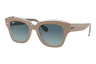 Ray-Ban RB2186 12973M Blue GradientBeige On Transparent