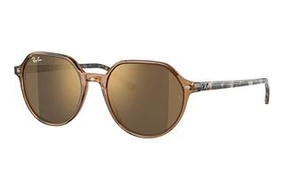 Ray-Ban RB2195 663693 GoldTransparent Brown
