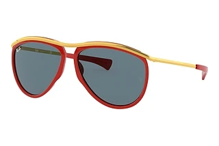 Vue de face Ray-Ban OLYMPIAN AVIATOR (RB2219 - 1243R5)