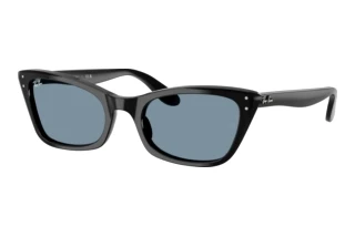 Vue de face Ray-Ban LADY BURBANK (RB2299 - 901/R5)