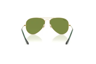 Vue arrière Ray-Ban AVIATOR LARGE METAL (RB3025 - 001/4E)