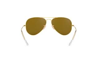 Vue arrière Ray-Ban AVIATOR LARGE METAL (RB3025 - 112/93)