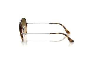 Vue latérale Ray-Ban AVIATOR LARGE METAL (RB3025 - 92700A)