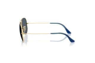 Vue latérale Ray-Ban AVIATOR LARGE METAL (RB3025 - 9278R5)