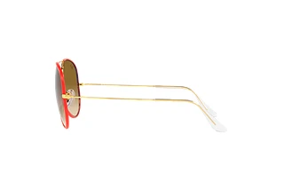 Vue latérale Ray-Ban AVIATOR FULL COLOR (RB3025JM - 919651)