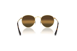Vue arrière Ray-Ban ROUND METAL (RB3447 - 001/G5)
