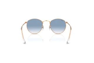 Vue arrière Ray-Ban ROUND METAL (RB3447 - 92023F)
