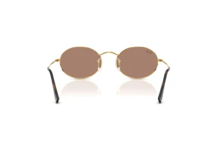 Vue arrière Ray-Ban OVAL (RB3547 - 001/1A)
