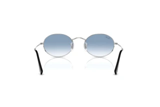 Vue arrière Ray-Ban OVAL (RB3547 - 003/3F)