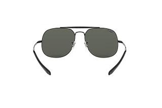 Vue arrière Ray-Ban THE GENERAL (RB3561 - 002/58)