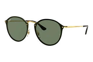 Vue de face Ray-Ban BLAZE ROUND (RB3574N - 001/71)
