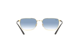 Vue arrière Ray-Ban RB3684 (001/3F)