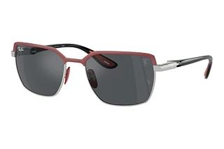 Ray-Ban RB3743M F10087 Dark GreyRed On Gunmetal