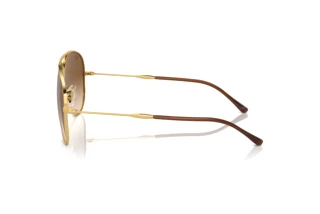 Vue latérale Ray-Ban OLD AVIATOR (RB3825 - 001/51)