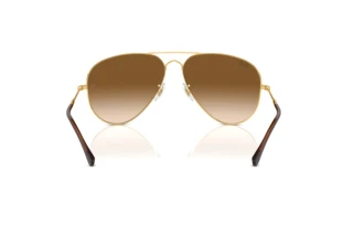 Vue arrière Ray-Ban OLD AVIATOR (RB3825 - 001/51)