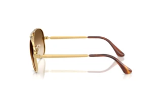 Vue latérale Ray-Ban AVIATOR MAX (RB3925 - 001/51)