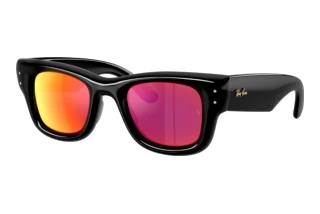 Vue de face Ray-Ban WAYFARER PUFFER (RB4940 - 601/6Q)