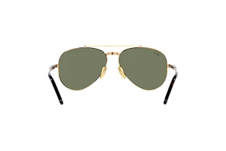 Vue arrière Ray-Ban AVIATOR TITANIUM (RB8225 - 313852)
