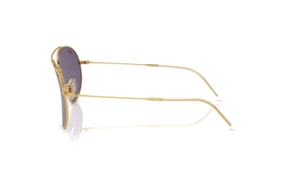 Vue latérale Ray-Ban AVIATOR REVERSE (RBR0101S - 001/1A)
