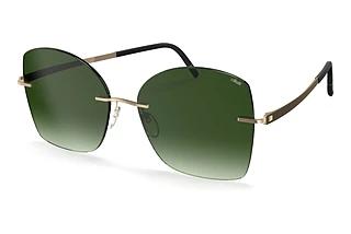 Silhouette 8193 7620 greenGold Brushed