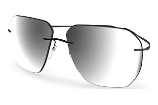 Silhouette 8743 9140 blackSLM Silver Mirror Gradient