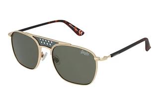 Superdry SDS Trophy 001 solid vintage greengold tortoise