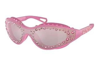 Swarovski SK6024 10531N Blue Mirror Purple RosePink