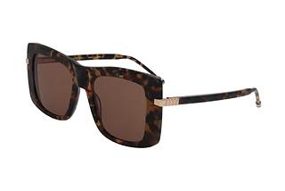 Thom Browne TBS419 02 dark brownTokyo Tortoise - White Gold