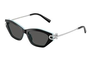 Tiffany TF4231U 8055S4 Dark GreyBlack On Tiffany Blue
