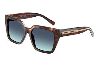 Tiffany TF4235 84219S Azure Gradient BlueSpotted Brown Havana