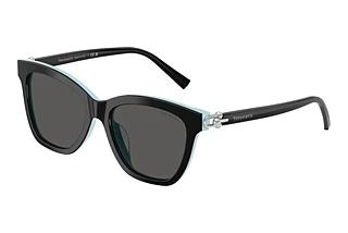Tiffany TF4241D 8055S4 Dark GreyBlack On Tiffany Blue