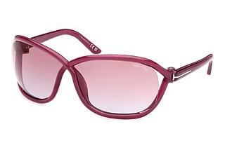 Tom Ford FT1069 83Z violett verspiegeltGlänzend Violett