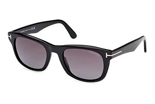 Tom Ford FT1076 01B grau verlaufendGlänzend Schwarz
