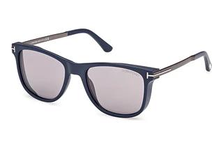 Tom Ford FT1104 91C grau verspiegeltMatt Blau