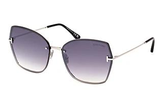 Tom Ford FT1107 16C grau verspiegeltGlänzend Palladium