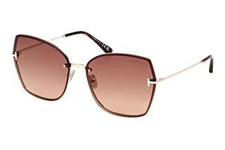 Tom Ford FT1107 28F braun verlaufendGlänzend Rose Gold