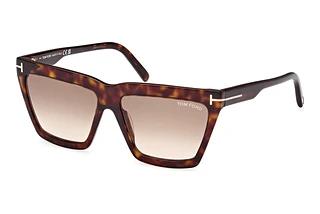 Tom Ford FT1110 52F braun verlaufendDunkel Havanna