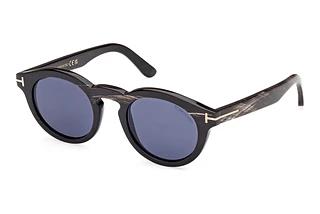 Tom Ford FT1128-P 63V blauSchwarz Horn