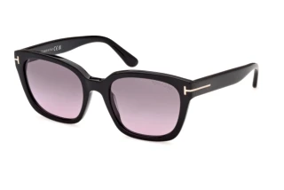 Vue de face Tom Ford HAYLAY (FT1216 - 01B)