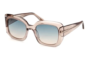 Vue de face Tom Ford CARLA-02 (FT1220 - 45P)