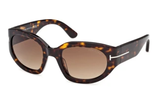Tom Ford FT1313 52F braun verlaufendDunkel Havanna