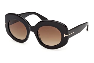 Vue de face Tom Ford CLAUDETTE-02 (FT1346 - 01F)