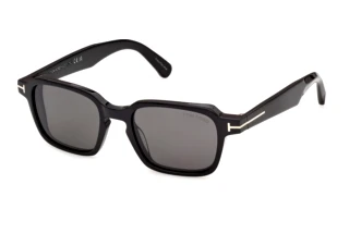 Vue de face Tom Ford EZRA-02 (FT1359 - 01A)
