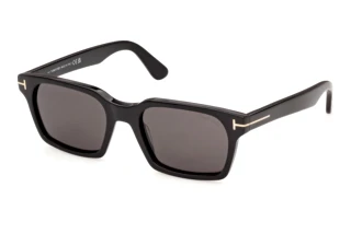 Vue de face Tom Ford HAYDEN-02 (FT1403 - 01A)