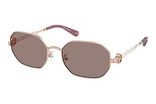 Tory Burch TY6113 33587N Light Brown Purple MirrorLight Rose Gold