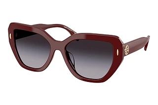 Tory Burch TY7194U 20188G Light Grey Gradient Dark GreyRed Berry