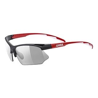 UVEX SPORTS sportstyle 802 V black red white smokeblack red white
