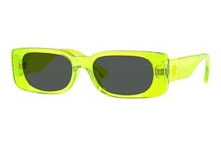 Versace Kids VK4003U 547987 Dark GreyYellow Fluo Transparent