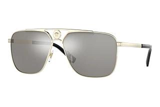 Versace VE2238 12526G Light Grey Mirror SilverPale Gold