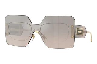 Versace VE2277 10026I Brown Grad Grey Mirror SilverTurquoise